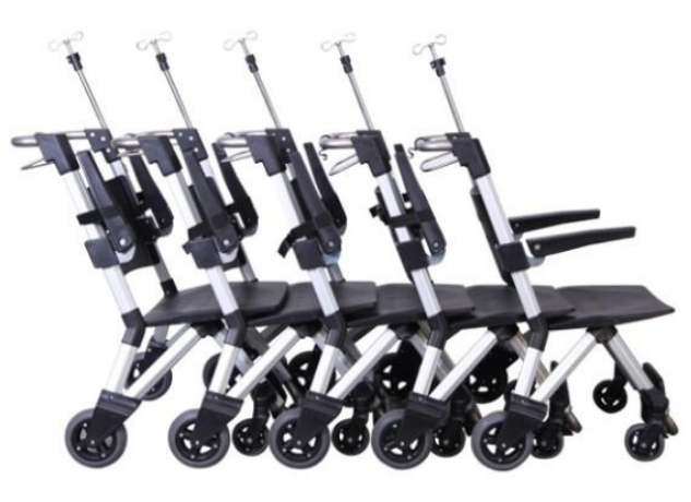 Stackable Wheelchair, Aluminum Construction 3